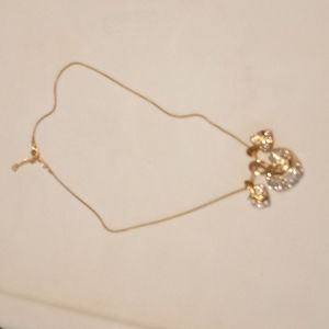Triple heart necklace